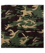 Bandana zakdoek haarband soldaat camouflage leger print, Nieuw, Carnaval, Ophalen of Verzenden, Accessoires
