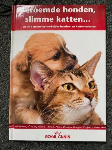 boek beroemde honden, slimme katten.... beschikbaar voor biedingen