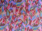 BIJNA GRATIS: Vintage roze paisley lap stof 270x88 (KLS3), Ophalen of Verzenden, Nieuw, 200 cm of meer, 30 tot 120 cm