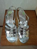 Zilveren Sandalen met Strass - Maat Onbekend, Kleding | Dames, Schoenen, Ophalen, Overige kleuren, Sandalen of Muiltjes, Onbekend
