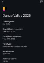 Dance Valley - QR ticket, Tickets en Kaartjes, Eén persoon