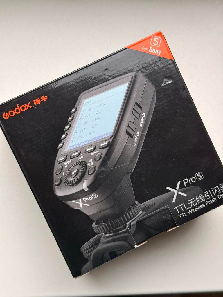 Godox X Pro -s TTL Wireless Flash Trigger for Sony, Ophalen of Verzenden, Zo goed als nieuw