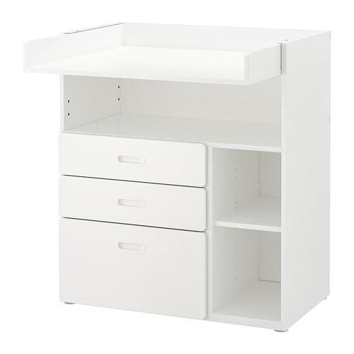 IKEA Smastad Commode/Verschoontafel, Kinderen en Baby's, Kinderkamer | Commodes en Kasten, Zo goed als nieuw, Commode, 90 tot 105 cm