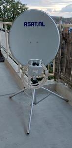 sateliet ontvanger met asat schotel, Ophalen of Verzenden