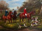 Prachtig paarden schilderij super mooi, Ophalen of Verzenden