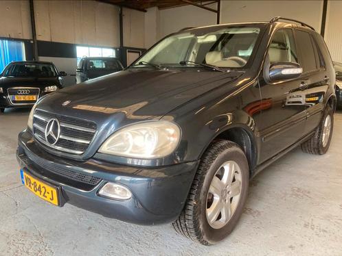 Mercedes-Benz ML 400 CDI 2003 inruil is welkom, Auto's, Mercedes-Benz, Bedrijf, Diesel, Automaat, Geïmporteerd, Blauw, Beige, Leder