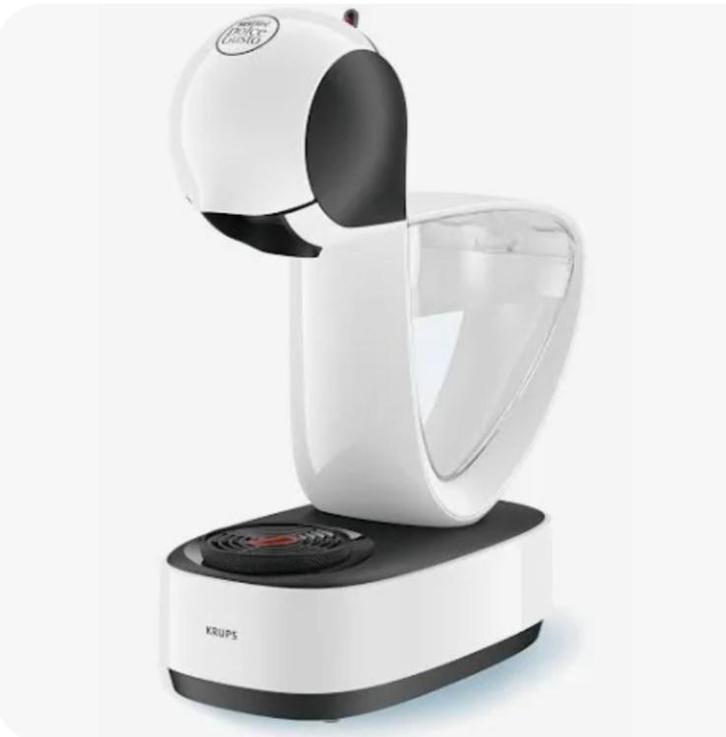 Krups NESCAFÉ Dolce Gusto Infinissima Wit, Witgoed en Apparatuur, Koffiezetapparaten, Zo goed als nieuw, Koffiepads en cups, Koffiemachine