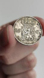 25 cent 1825 B, Postzegels en Munten, Munten | Nederland, Koning Willem I, Ophalen of Verzenden, 25 cent