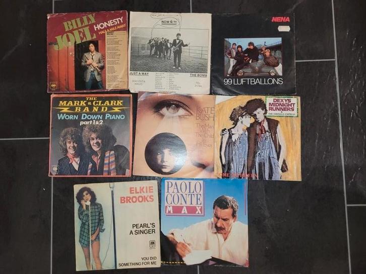 8 LP Singles: Billy Joel, Nena, Kate Bush & meer!, Cd's en Dvd's, Vinyl | Pop, Gebruikt, Ophalen of Verzenden