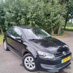 Volkswagen Polo 1.4 16V FSI 63KW 2010 Zwart, Auto's, Volkswagen, Voorwielaandrijving, 970 kg, 4 cilinders, Zwart