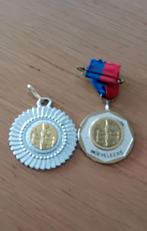 1 medaille carnaval de MOEVELEERS oud veteranen CV, Postzegels en Munten, Penningen en Medailles, Ophalen of Verzenden, Overige materialen