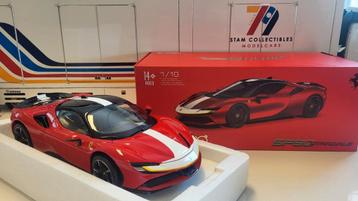Bburago Signature Ferrari SF90 Stadale Assetto Fiorano Red   beschikbaar voor biedingen