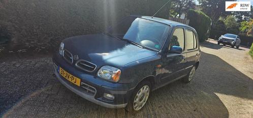 Nissan Micra 1.4 Clair CVT automaat 48.dznd km nap, Auto's, Nissan, Bedrijf, Te koop, Micra, Airbags, Airconditioning, Centrale vergrendeling