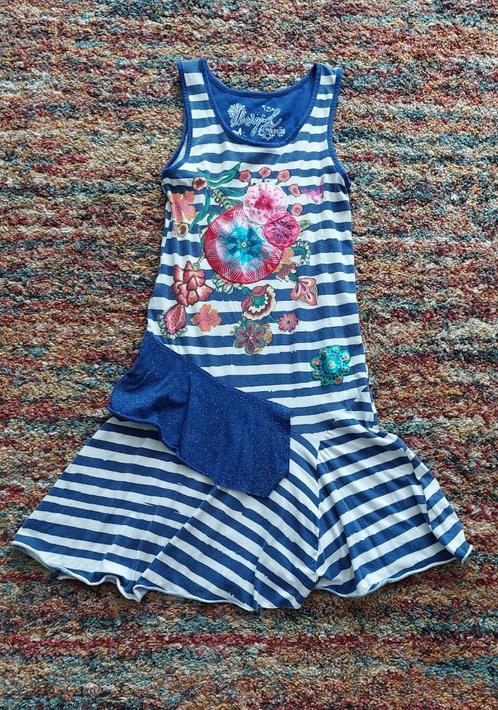 Vrolijke zomerjurkje van Desigual maat 164, Kinderen en Baby's, Kinderkleding | Maat 164, Zo goed als nieuw, Meisje, Jurk of Rok