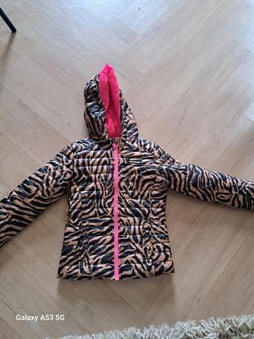 Raizzed Meisjes Tussenjas Zebraprint Maat 128 beschikbaar voor biedingen