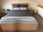Ikea bed incl. lattenbodem matras dekbed en kussens, Huis en Inrichting, Ophalen, Zo goed als nieuw, Tweepersoons