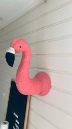 Flamingo vilten wanddecoratie, Gebruikt, Ophalen of Verzenden, Wanddecoratie