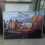 Groot Ikea Vilshult Brooklyn Bridge Schilderij, Huis en Inrichting, Woonaccessoires | Schilderijen, Tekeningen en Foto's, Ophalen