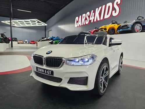Kinderauto BMW GT - soft start - leren zit - met RC, Kinderen en Baby's, Speelgoed | Speelgoedvoertuigen, Nieuw, Afstandsbediening