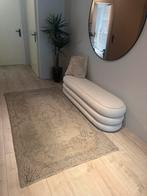 Re-colored Vintage Perzisch kleed met originele loodzegel, Huis en Inrichting, Ophalen, Zo goed als nieuw, Rechthoekig, 200 cm of meer