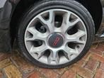 Fiat 500 1.2 500S sport,leuke auto!, Gebruikt, 4 cilinders, 840 kg, Leder en Stof