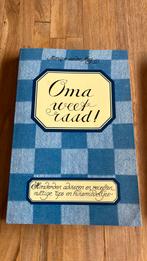 Oma weet raad!, Ophalen, Zo goed als nieuw
