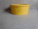 Tupperware Koektrommel Servalier Geel Zonnedeksel, Ophalen of Verzenden, Zo goed als nieuw, Geel, Bus of Trommel