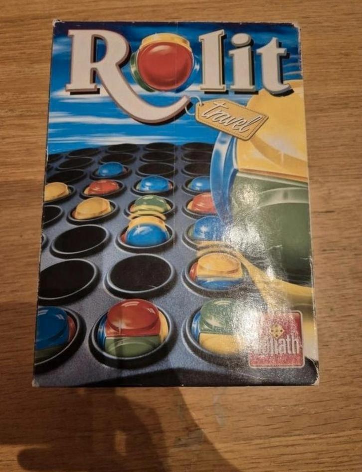 Rollit Travel - Goliath - Reisspel, Hobby en Vrije tijd, Gezelschapsspellen | Bordspellen, Gebruikt, Een of twee spelers, Reisspel