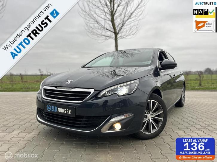 Peugeot 308 1.2 PureTech Allure/APK/CRUISE CONTR/GARANTIE/, Auto's, Peugeot, Bedrijf, Te koop, ABS, Achteruitrijcamera, Airbags
