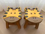 Mooie handgemaakte houten kinderkrukjes, Ophalen, Zo goed als nieuw, Hout
