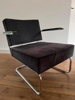 Zuiver fauteuil, mooie designstoel, rib, Huis en Inrichting, Fauteuils, Ophalen, Gebruikt, 50 tot 75 cm