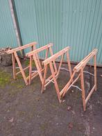 Schragen hout, Doe-het-zelf en Verbouw, Ophalen, Overige typen, Minder dan 2 meter