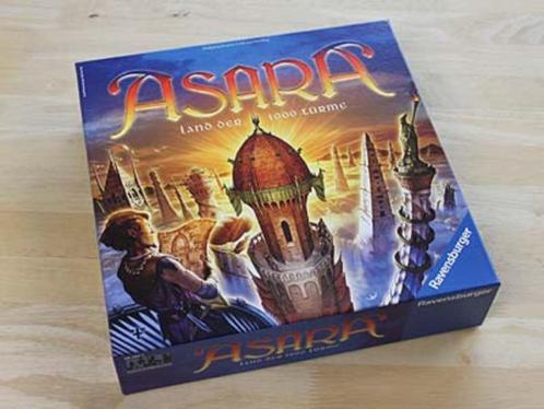Asara , nieuwstaat, Hobby en Vrije tijd, Gezelschapsspellen | Bordspellen, Zo goed als nieuw, Ophalen of Verzenden