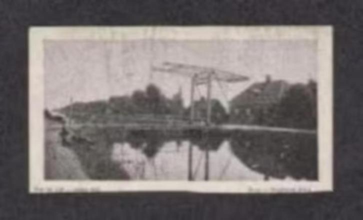 Kalenderplaatje Slagharen Brug Winkel 1910., Verzamelen, Overige Verzamelen, Zo goed als nieuw, Ophalen of Verzenden
