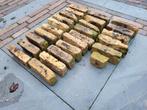 Tk 25 stenen  boerengeeltjes, Doe-het-zelf en Verbouw, Metselstenen, Ophalen, Gebruikt, Overige typen