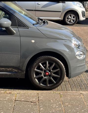 Fiat 500 Wielen met Winterbanden - zgan beschikbaar voor biedingen