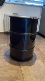 Stalen Vat / Ton 60 Liter met Klemdeksel, Ophalen, Gebruikt, 50 tot 75 cm, 40 liter of meer