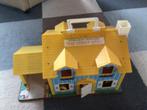 Het gele huis van fisher price vintage, Ophalen, Gebruikt, Speelset