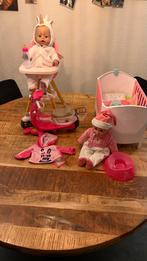 babyborn poppen en accessoires set, Kinderen en Baby's, Speelgoed | Poppen, Ophalen, Gebruikt, Babypop