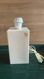 Velser Delfts witte lamp, design, strak model, Overige materialen, Ophalen of Verzenden, Zo goed als nieuw, Velser design