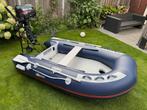 Rubberboot met Suzuki 6 pk motor - erg leuk en compleet, Watersport en Boten, Ophalen, Gebruikt, 5 tot 10 pk, Viertaktmotor