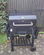 Houtskool BBQ Smoker + Beschermhoe, Ophalen, Zo goed als nieuw