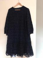 Comma, Kleding | Dames, Jurken, Maat 38/40 (M), Blauw, Zo goed als nieuw, Knielengte