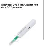 Glasvezel one Click Cleaner pen sc connector, Telecommunicatie, Overige Telecommunicatie, Ophalen of Verzenden