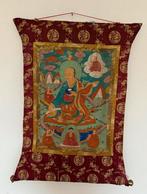 Thanga Tibet Atisha,Padampa Sangye,  Kagyu, Nyingma-meester., Ophalen of Verzenden