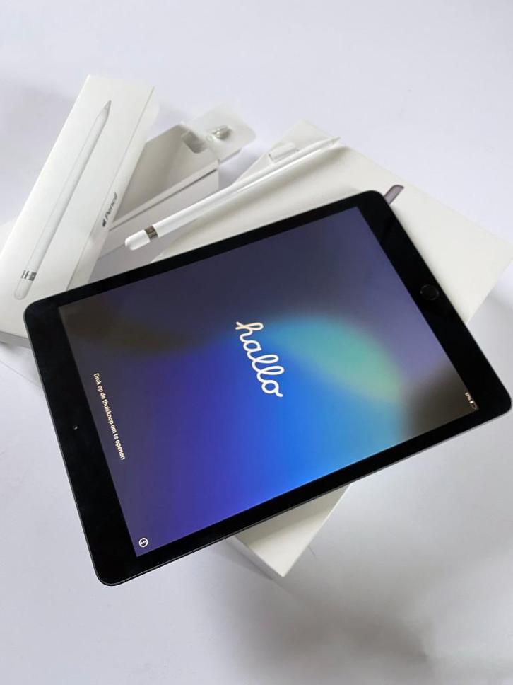 Apple Ipad 7e generatie (2019) 32GB + Apple Pencil, Computers en Software, Apple iPads, Gebruikt, Apple iPad, Wi-Fi, 10 inch, 32 GB