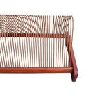 Vintage lp rek Plattofix, Huis en Inrichting, Woonaccessoires | Cd- en Dvd-rekken, Overige materialen, Gebruikt, Onbekend, Ophalen of Verzenden