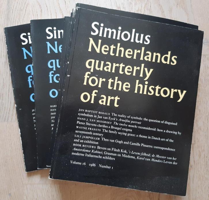 Kunsttijdschrift Simiolus, Boeken, Tijdschriften en Kranten, Gelezen, Overige typen, Ophalen