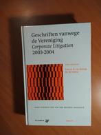 Geschriften van de Vereniging Corporate Litigation 2003, Ophalen of Verzenden, Zo goed als nieuw, Sociale wetenschap