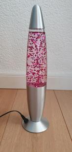 Glitter lavalamp, Huis en Inrichting, Lampen | Overige, Ophalen, Zo goed als nieuw